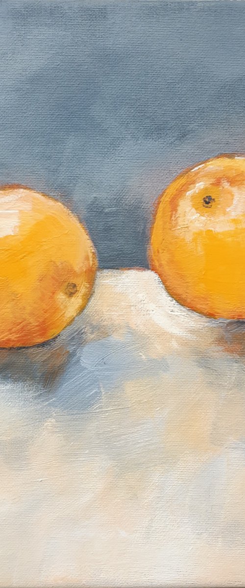 Two Oranges by Amanda Lewis