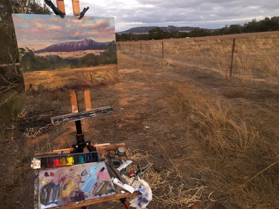 Sunset on Mt Arapiles Vic