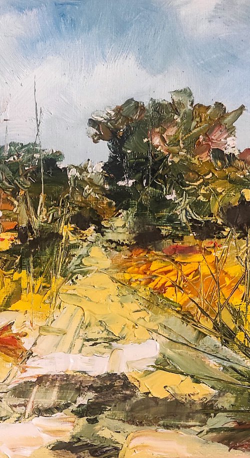autumn on the plains by franco orsi