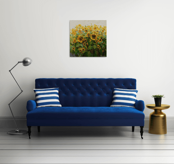 Sunflowers Original Oil painting