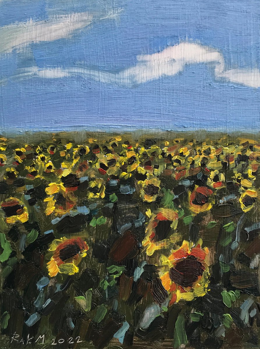 Sunflowers of Ukraine 2 by Michael Rak
