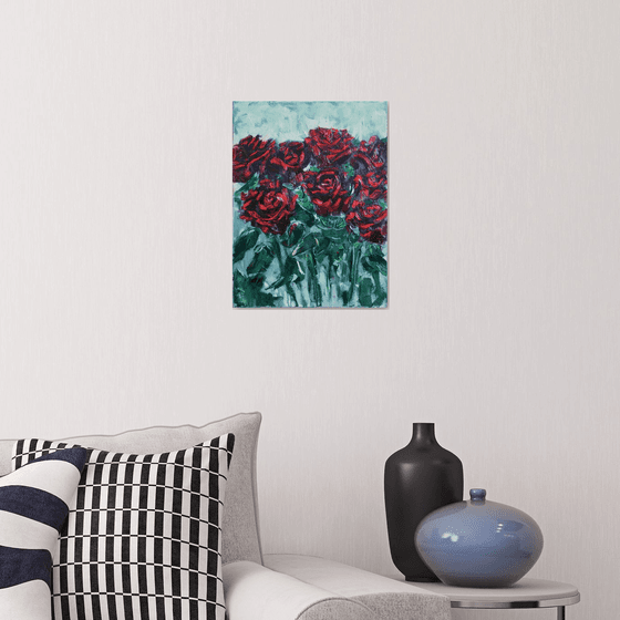 Roses V / ORIGINAL PAINTING