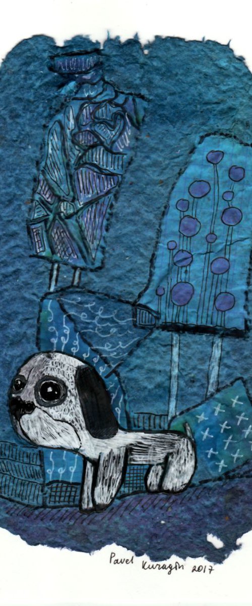Abstract dog #3 by Pavel Kuragin