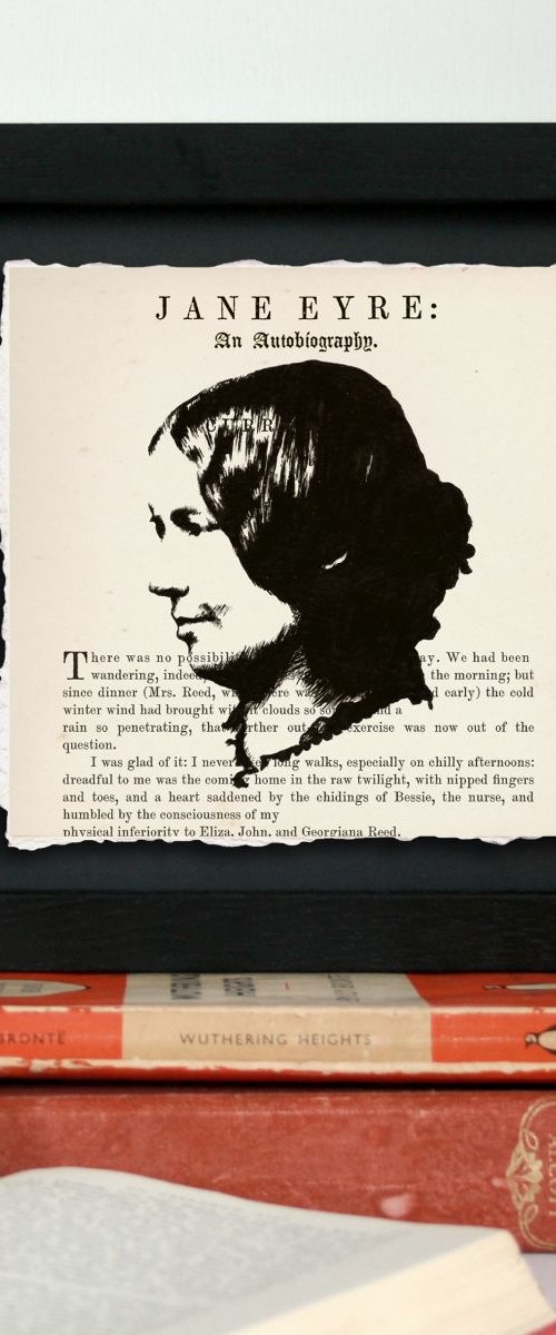 Charlotte Brontë - Jane Eyre (Framed) by Peter Walters