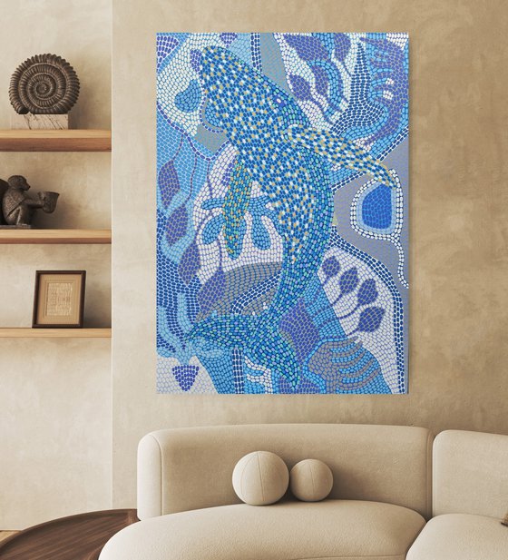 Whale in a Mosaic Sea