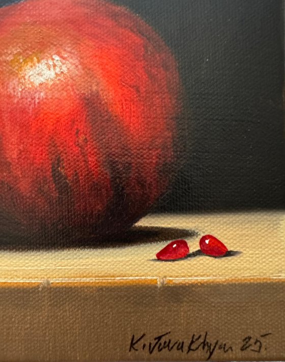 Pomogranate 6x6 in