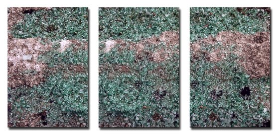 Shattered Triptych -  Aluminium Panels