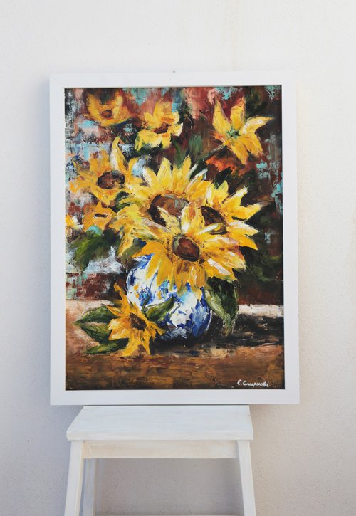 Sunflowers by Evgenia Smirnova