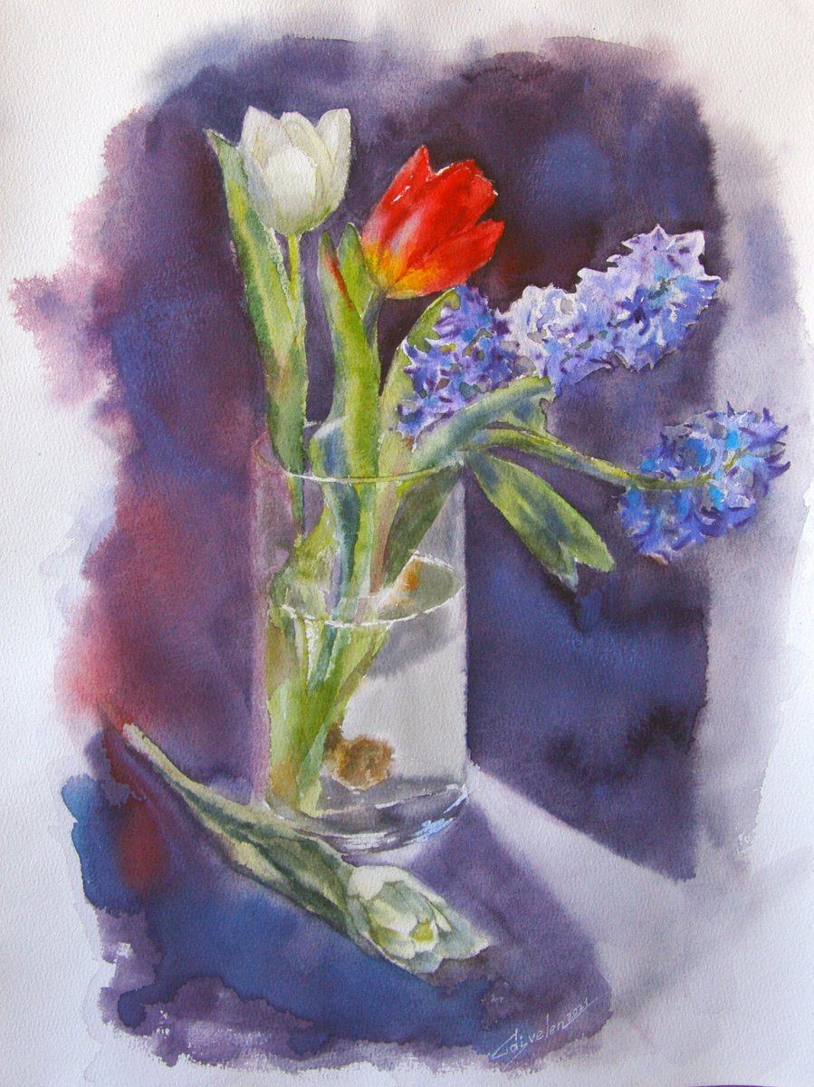 Spring flowers by Elena Gaivoronskaia