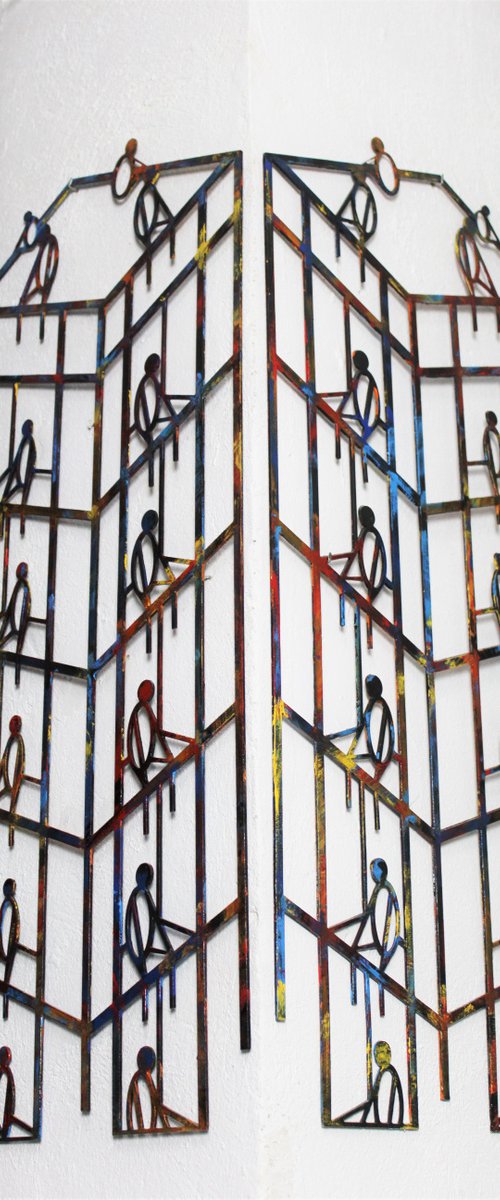 Distancia social by Santi Flores