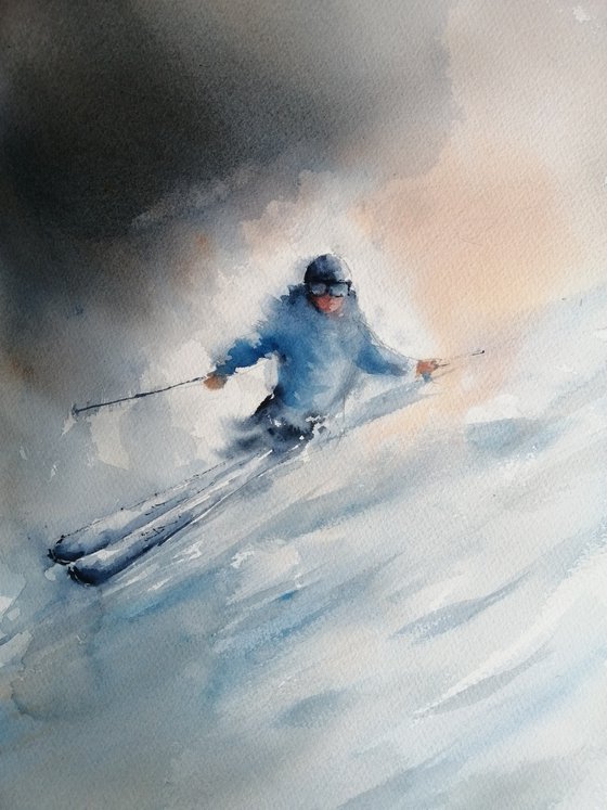 the skier 8