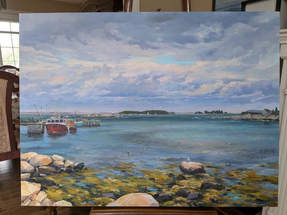 Breeze over the bay