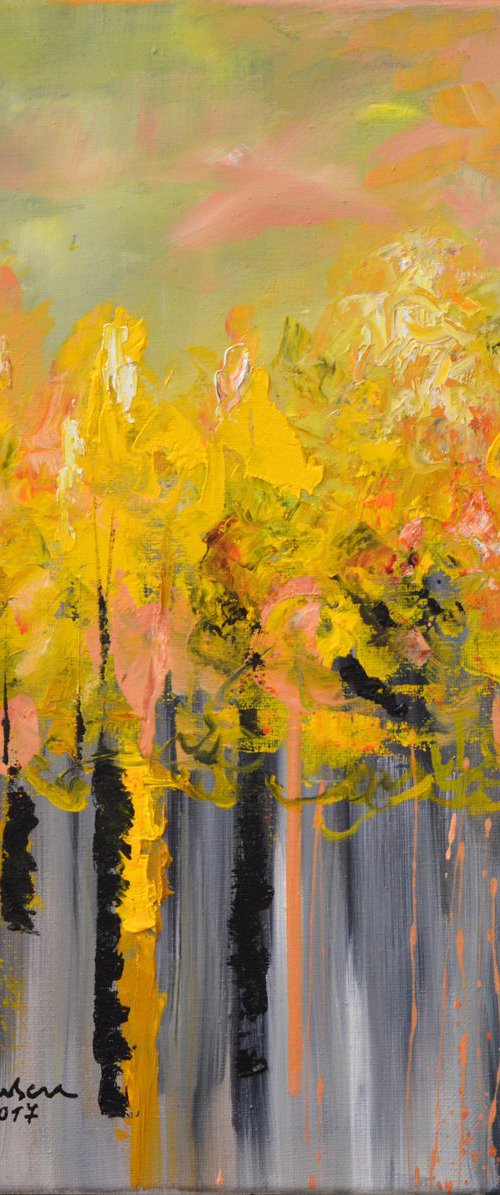 "Yellow Rustle" by Mihaela Ionescu