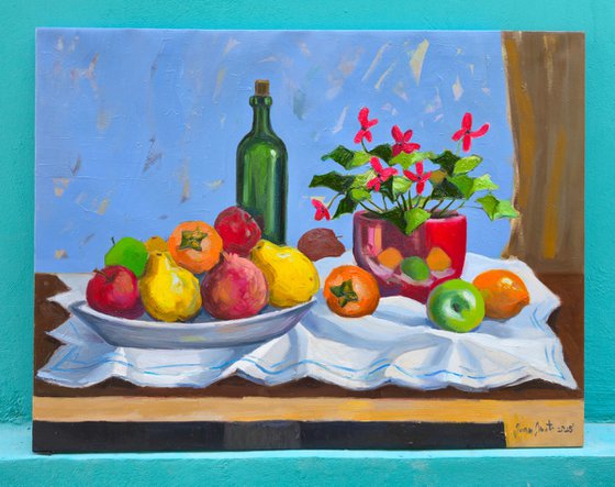 Still life with flowers