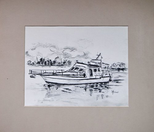 River boat by Zoran Mihajlović Muza