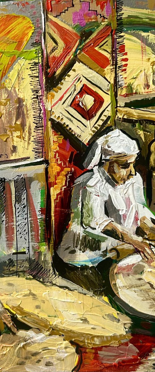 Lavash Baking Traditions by Vahe Bagumyan