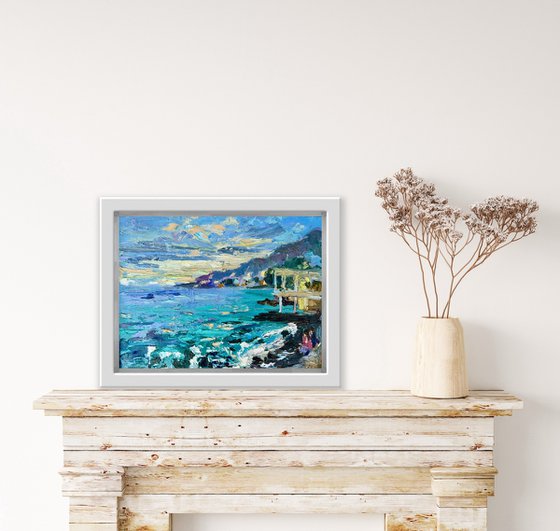 "Yalta Seascape", 18*24cm