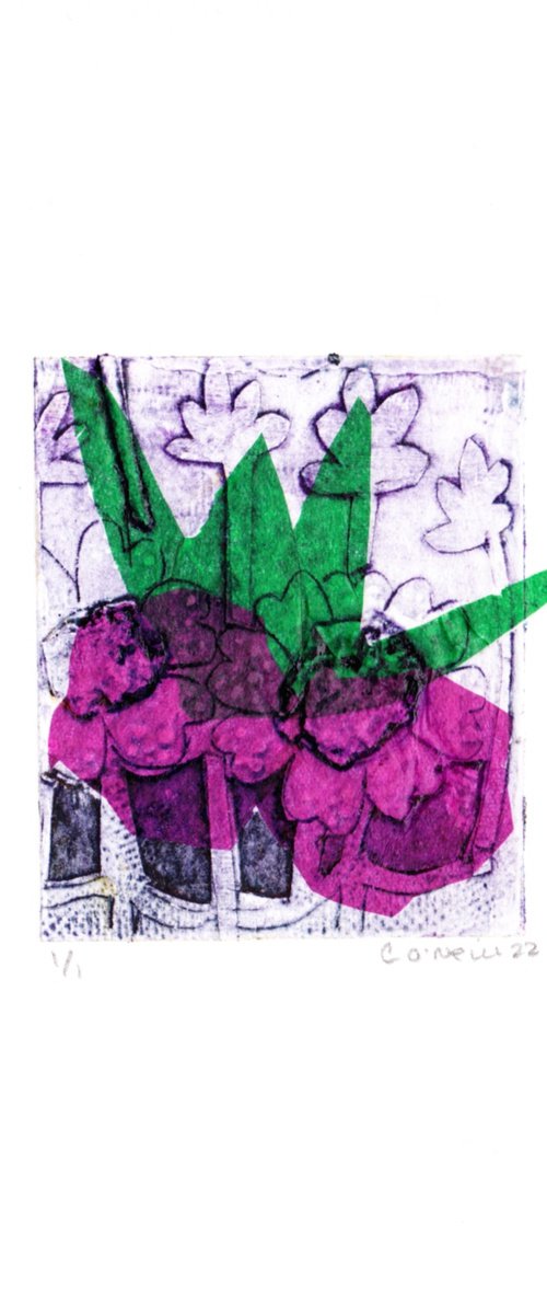 Mini Fantasy Garden Purple by Catherine O’Neill