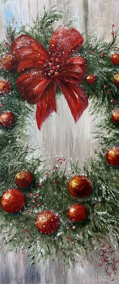 Cristmas wreath by Tanja Frost