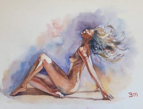 Erotic Art - Sensual Nude by Bozhidara Mircheva