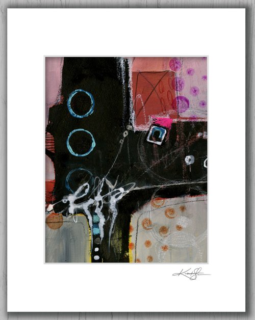 Dream Travel 3 - Abstract Painting by Kathy Morton Stanion by Kathy Morton Stanion
