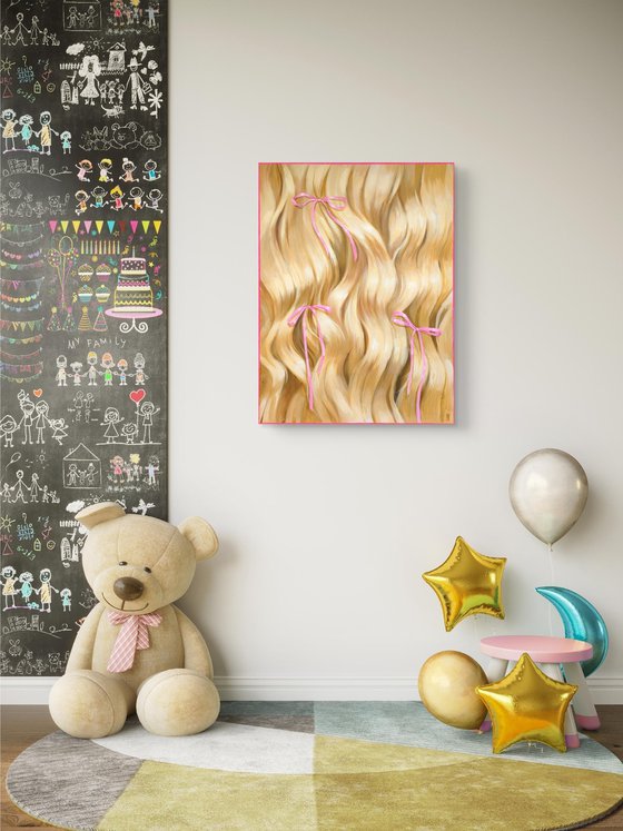 Blonde waves