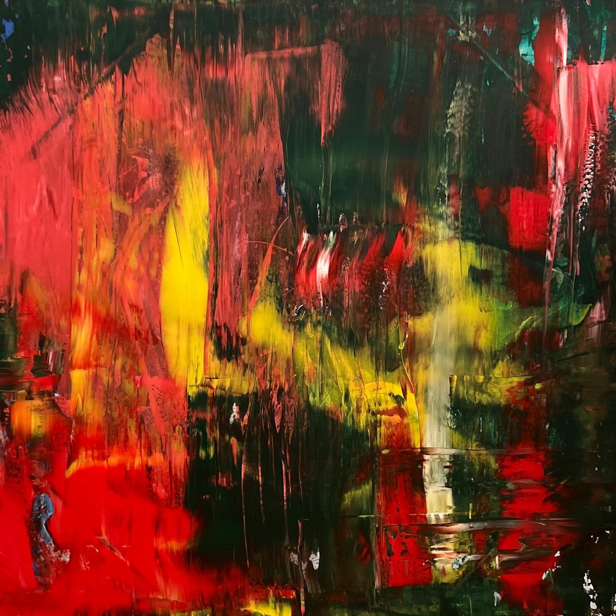  Feelings By Shabs Beigh, 40 X 40, Artwork For Sale On Artfinder