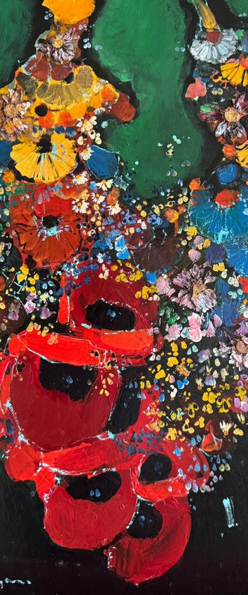 Flowers in Full Colour by Mher Chatinyan