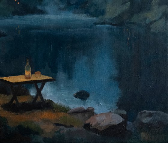 The evening walk I