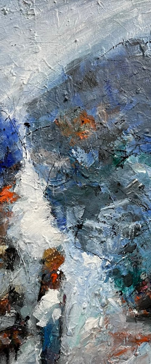 Winter: Walking the Dogs by Irene Wilkes