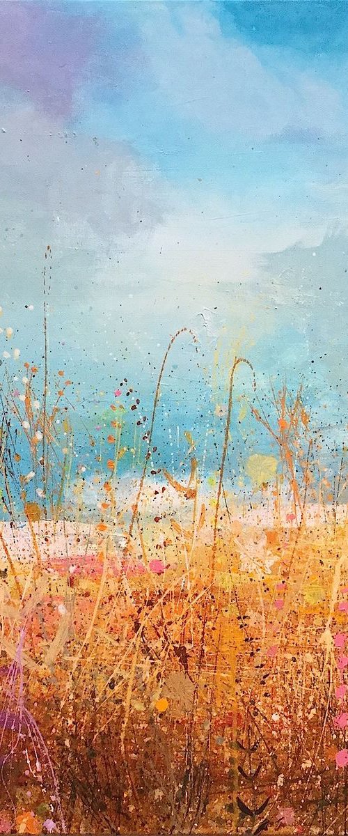 Burnished Gold Walk by Sandy Dooley
