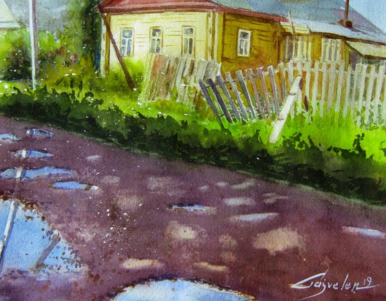 After rain