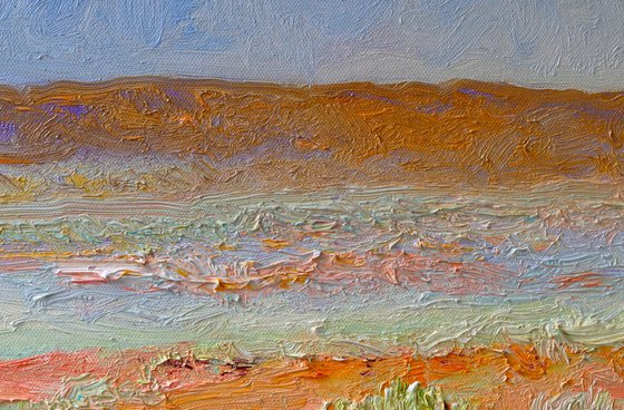 Desert Light Across the Valley