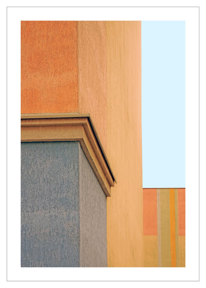 Geometric Cityscapes Photograph By Beata Podwysocka, 20 X 28, Facade 21, Original Artwork