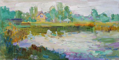 Lake Happiness by Anastasiia Grygorieva