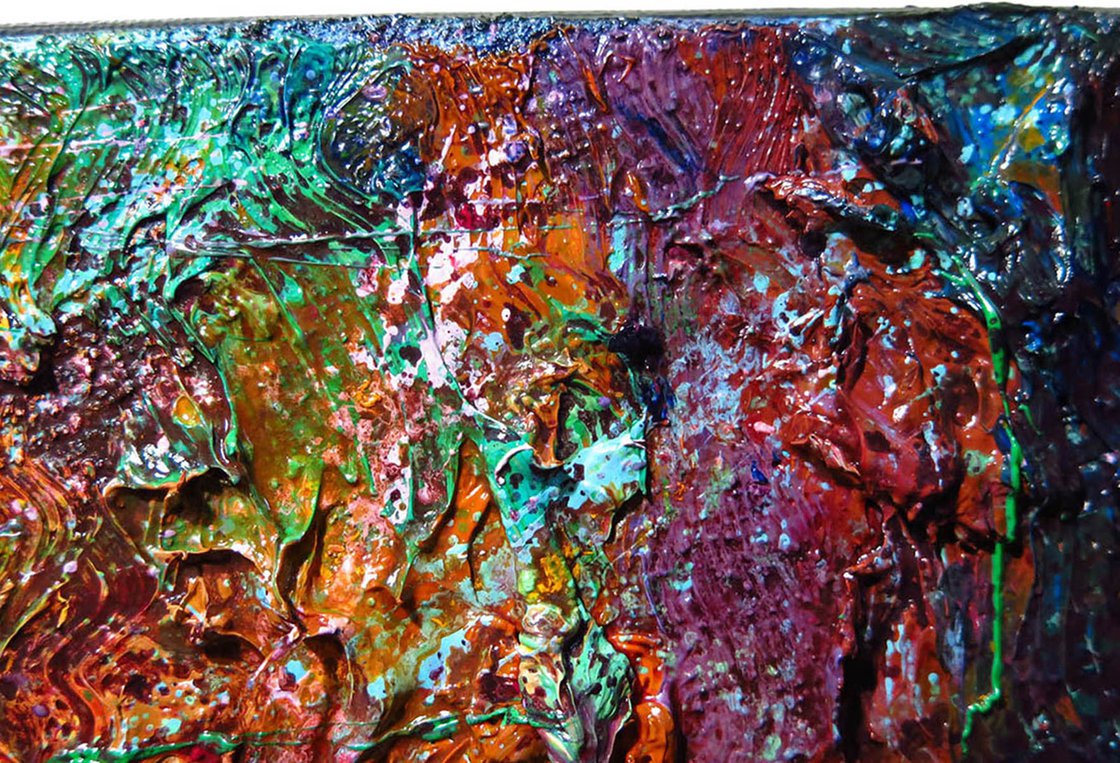 D*p様 Oil painting 作者不明 UNTITLED x1364 - Original oil painting portrait face signed