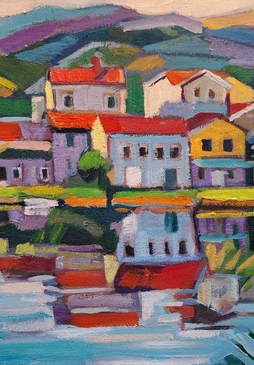Motif from Boka Bay by Maja Đokić Mihajlović