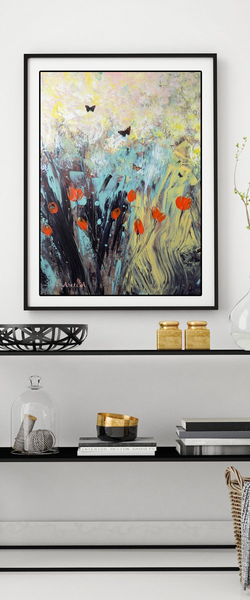 Valley of butterflies by Areti Ampi