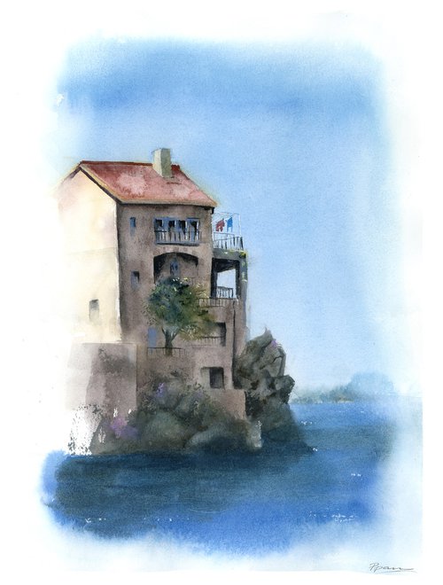 Sea House by Olga Shefranov (Tchefranov)