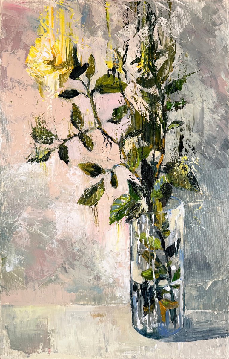 Fragmented Flower By Maria Kireev, 16 X 24, Artwork For Sale On Artfinder
