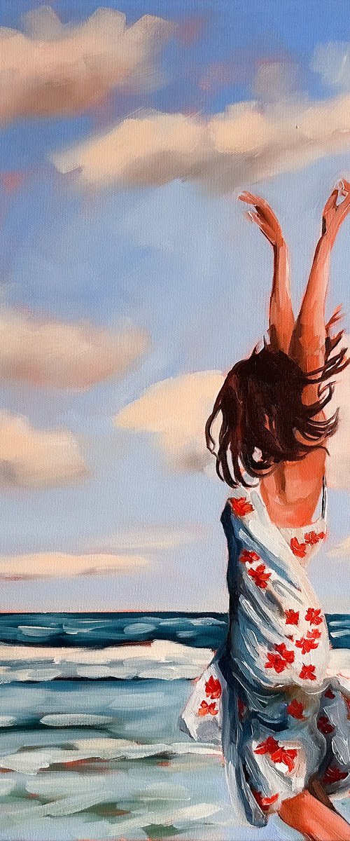 Dancing With The Ocean by Daria Gerasimova