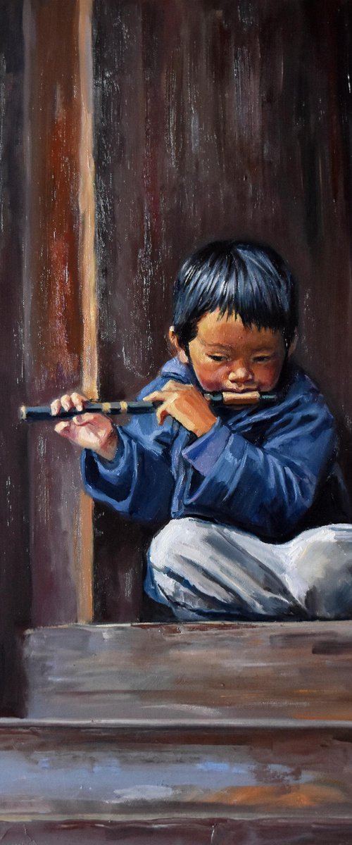 A melody of Tibet by Serghei Ghetiu