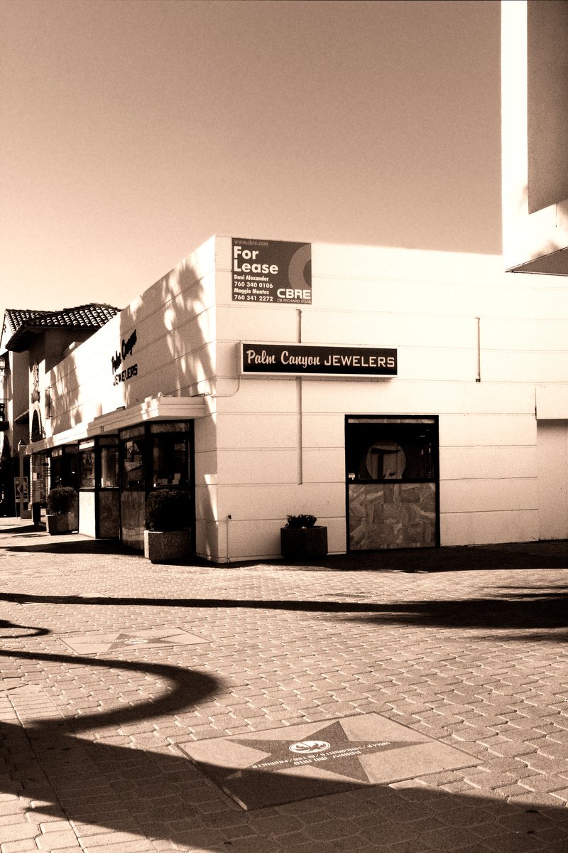Photorealistic Photograph , Walk Of The Lost Jewels Palm Springs Ca By William Dey, 15 X 22, Artwork For Sale On Artfinder