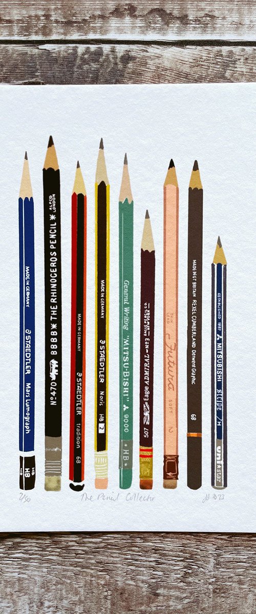 The Pencil Collector by Design Smith