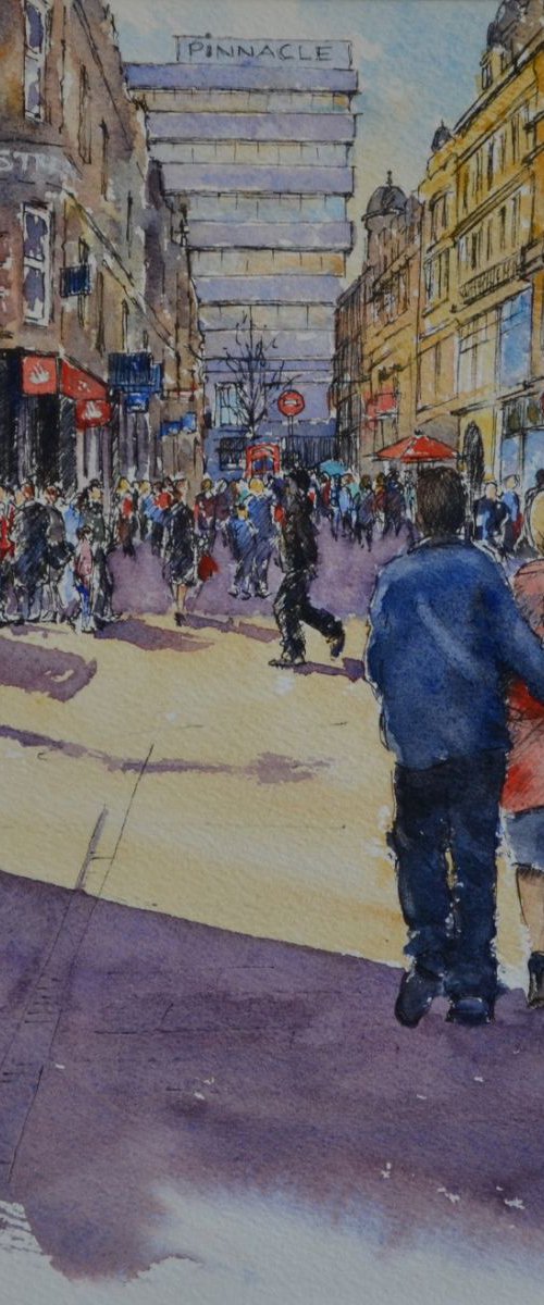 Weekend Shoppers by Denise Mitchell