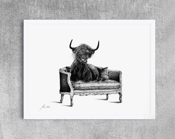 Vintage Collection | Highland Cow
