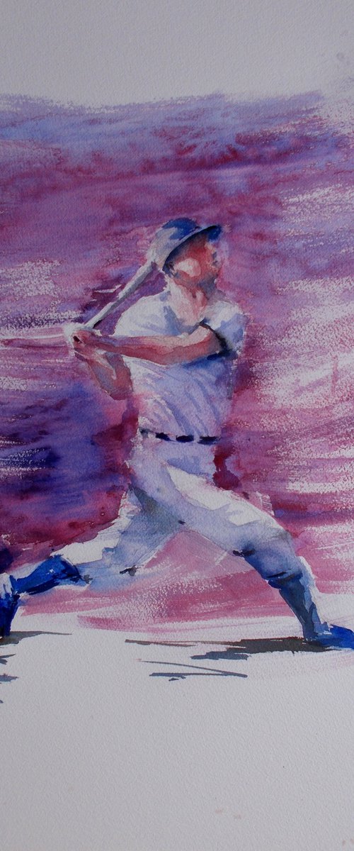 baseball player 3 by Giorgio Gosti