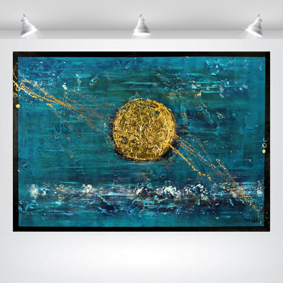  Solar Gold By Edelgard Schroer, 39 X 28, Artwork For Sale On Artfinder