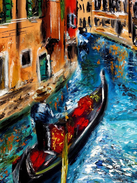 Gondola in Venice, Italy II