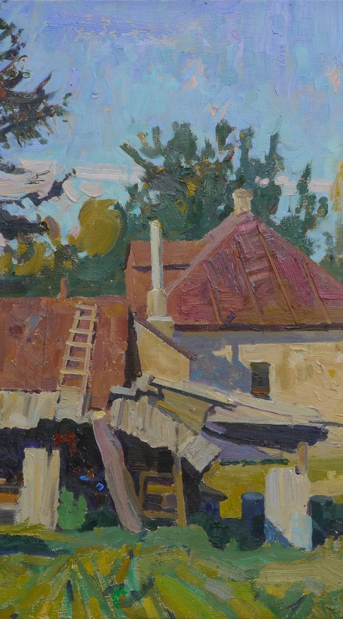 Yard on Korolenko street by Victor Onyshchenko